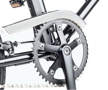 Захисний щиток для велосипеда YunBike C1 Silver